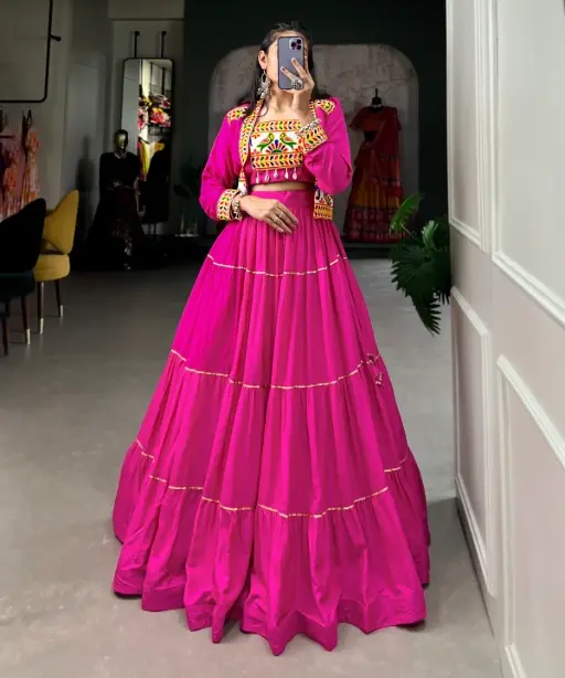 Stylish Navratri Chaniya Choli with Koti Design 2025