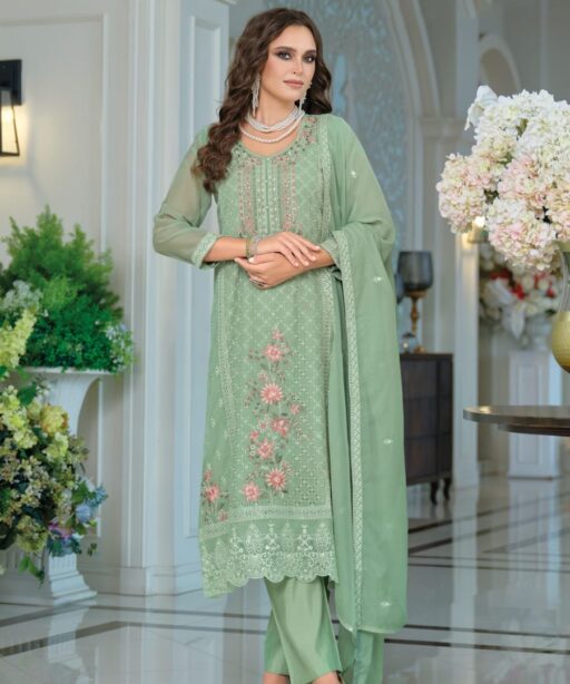 Stylish Pakistani Readymade Straight Suit