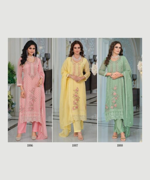 Stylish Pakistani Readymade Straight Suit
