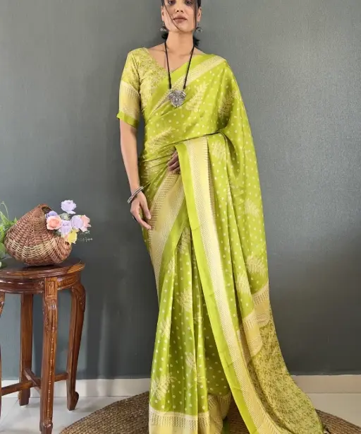 Stylish Printed Ready to Wear Saree