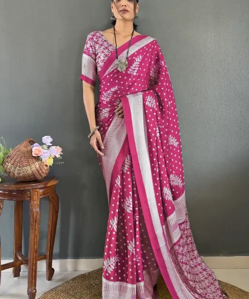 Stylish Printed Ready to Wear Saree