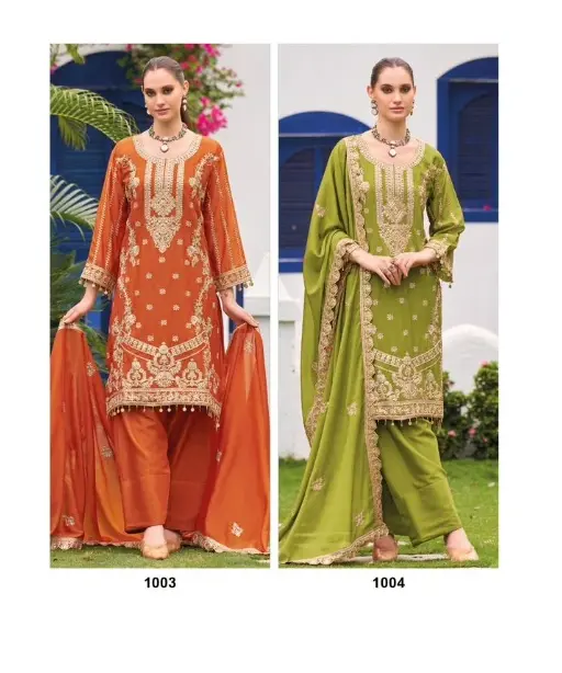 Wedding Wear Farsi Salwar Suit Collections