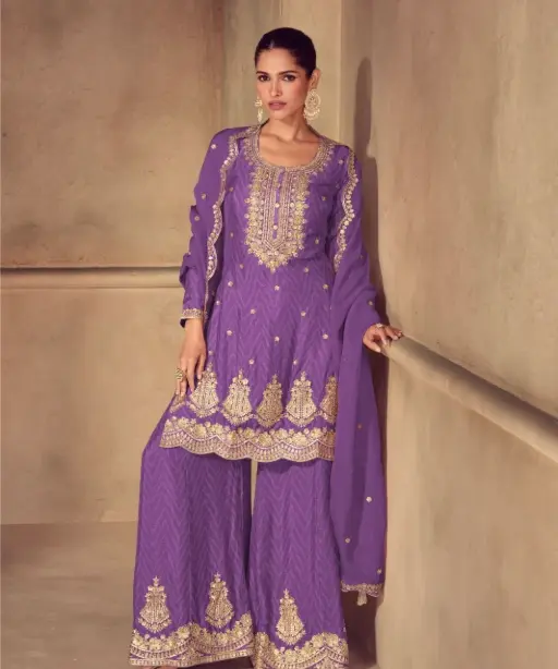 Wedding Wear Sharara Salwar Suits for Women
