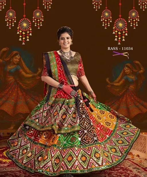 Big Flair Navratri Chaniya Choli for Garba 2025