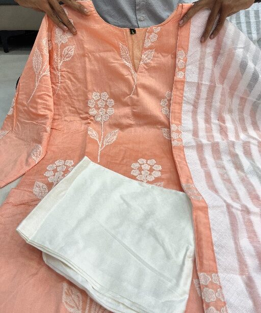 Alia Bhatt Birthday Kurti Pant Dupatta Set