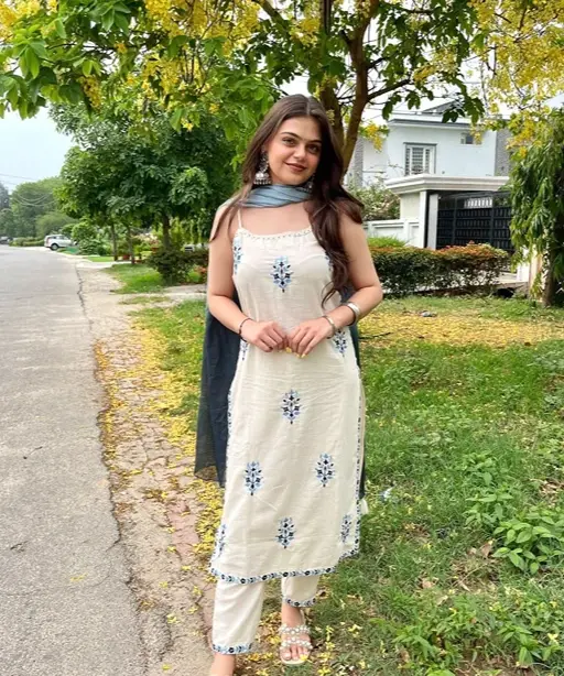 Festive Wear Spaghetti Top with Plazzo Set