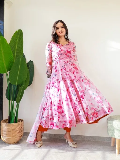 strapless open back dress Floral-Print Cali Maxi Summer Party Dress main image 0