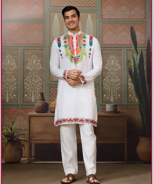 Men's Navratri kutchi Kurta