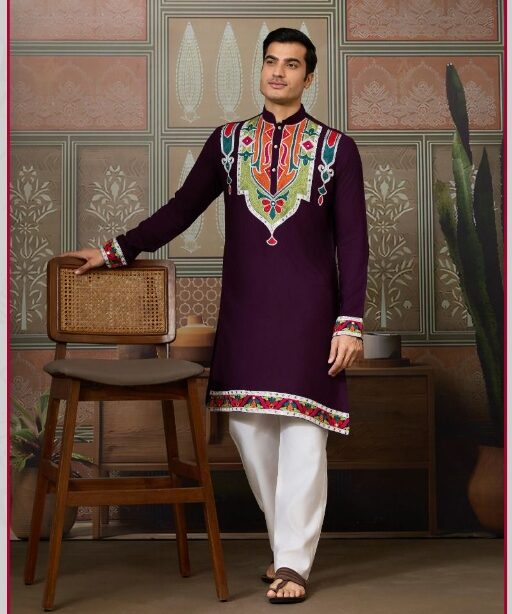 Men's Navratri kutchi Kurta