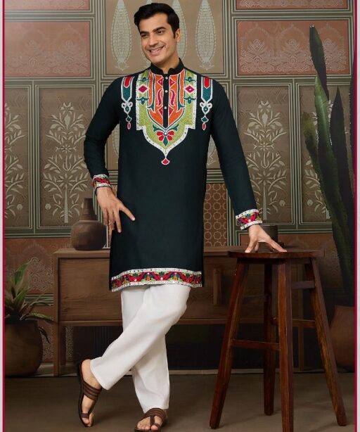 Men's Navratri kutchi Kurta