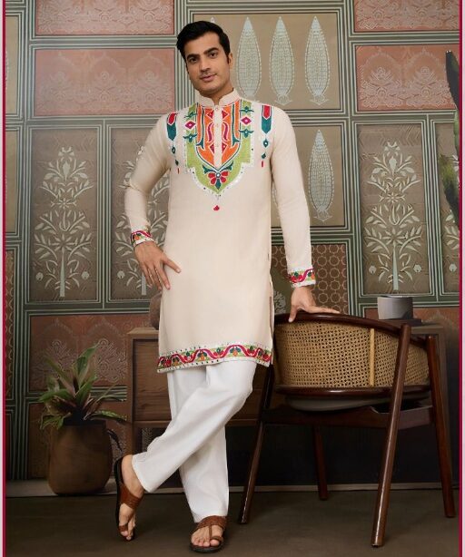 Men's Navratri kutchi Kurta