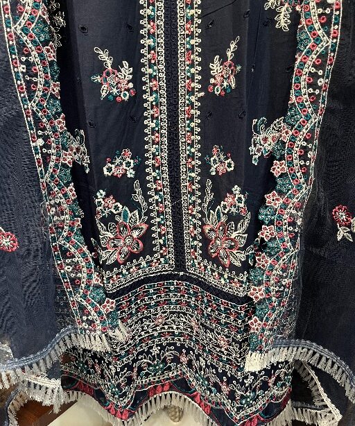 Readymade Pakistani Chikankari Cotton Suit