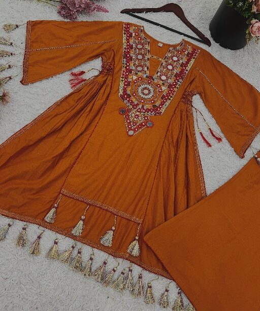 Trendy Co-Ord Sets with Kutchi Work