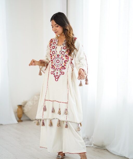 Trendy Co-Ord Sets with Kutchi Work
