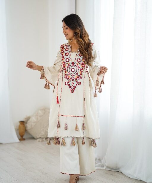 Trendy Co-Ord Sets with Kutchi Work