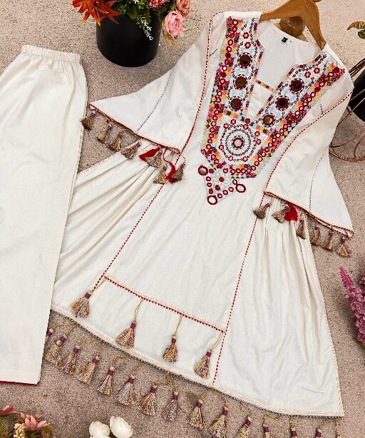 Trendy Co-Ord Sets with Kutchi Work