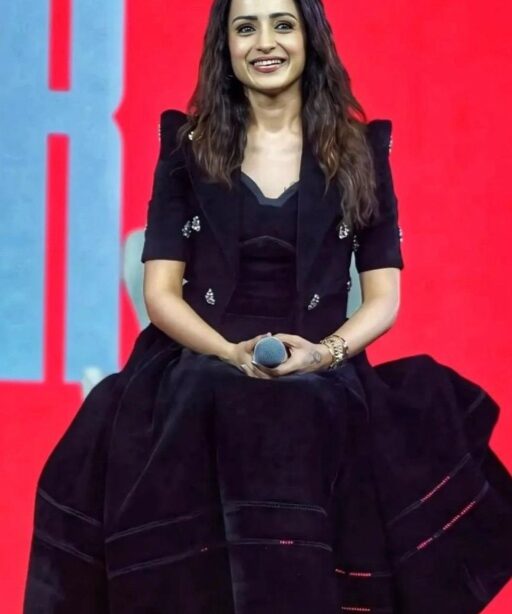 Trisha Krishnan Inspired Velvet Gown