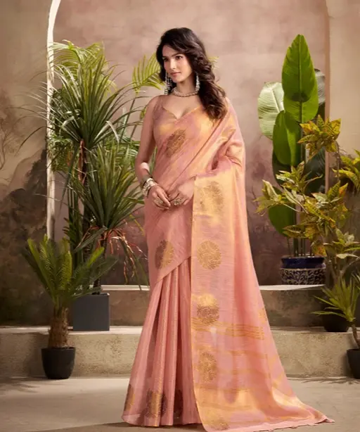 Wedding Tissue Silk Saree for Women