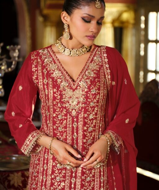 Wedding Wear Pakistani Sharara Suit