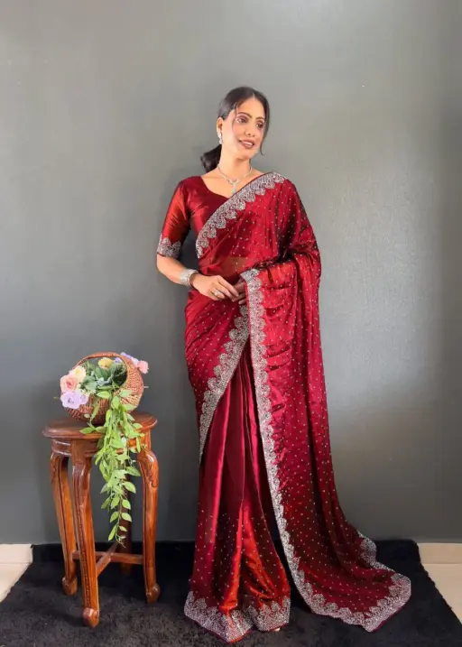 Ready To Wear Wedding Saree
