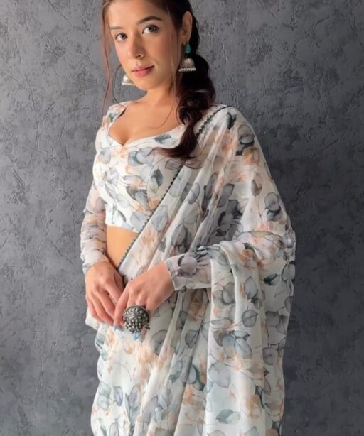Dreamy Floral RTW Saree