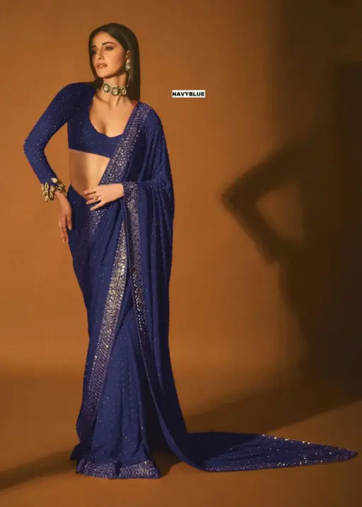 Buy Bollywood Style Border Saree