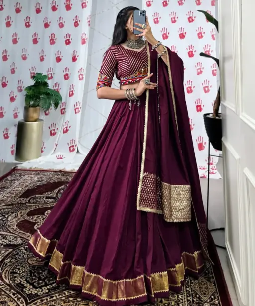 Buy Purple Color Chaniya Choli