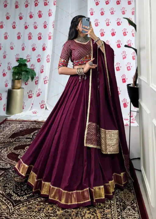 Buy Purple Color Chaniya Choli