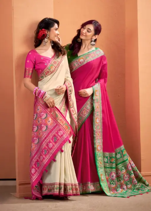 Diwali Pooja Special Patola Sarees