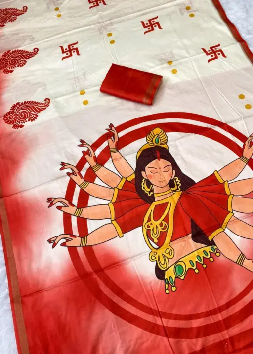 Durga Pooja Special Saree 2025