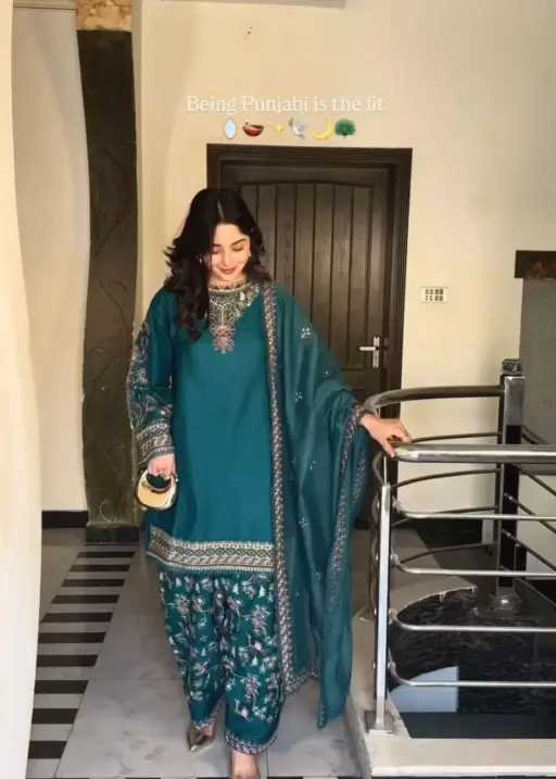 Fancy Bollywood Inspired Dhoti Salwar Suit