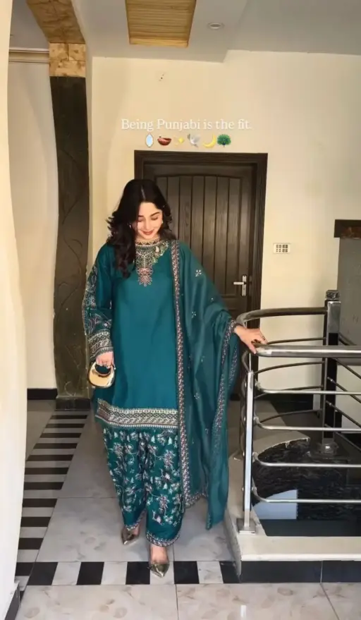 Fancy Bollywood Inspired Dhoti Salwar Suit