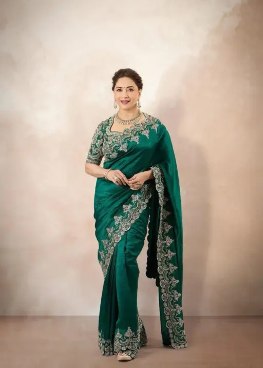 Madhuri Dixit Inspired Designer Saree 2025