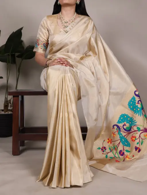 Pooja Special Paithani Saree Premium