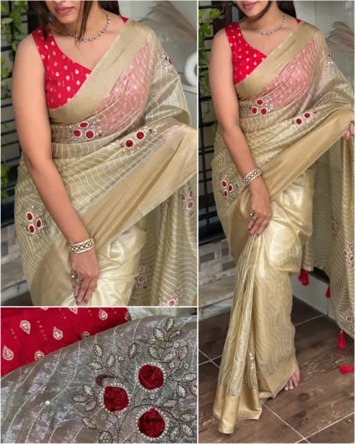 Pooja Special Tissue silk Sarees