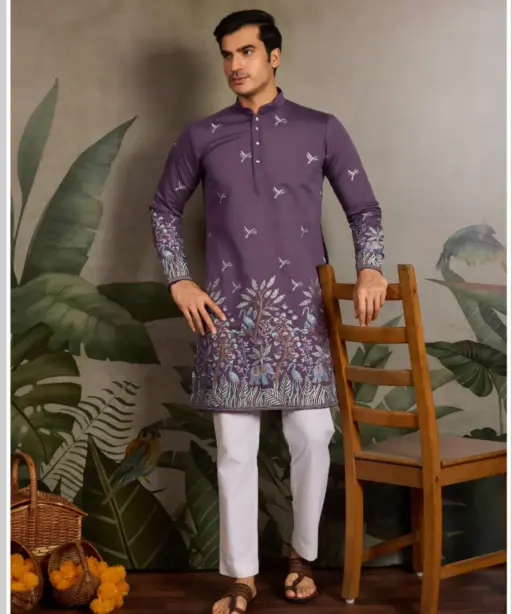 Premium Mens Kurtas with Embroidery
