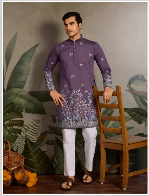 Premium Mens Kurtas with Embroidery