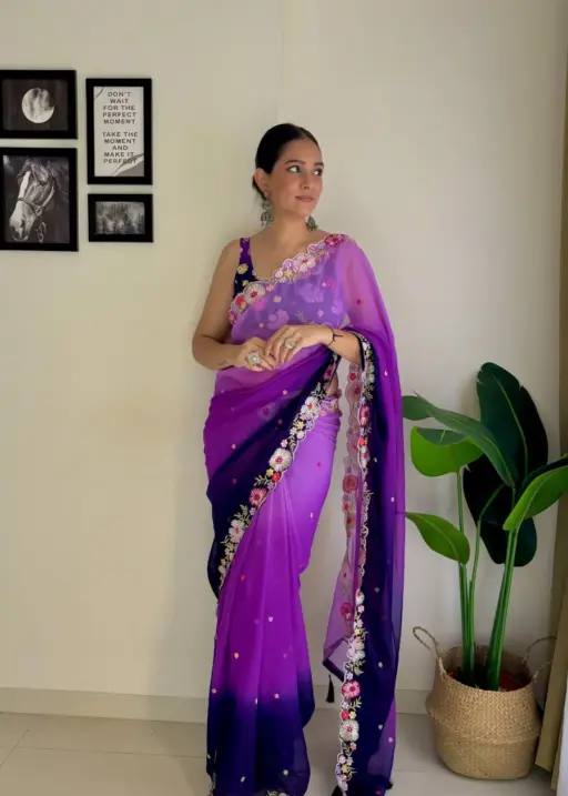 Premium Night Partywear Saree