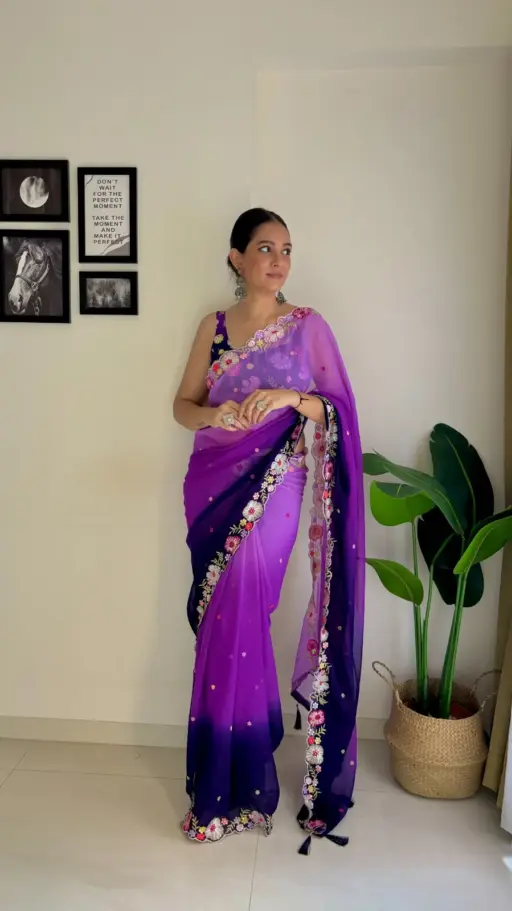 Premium Night Partywear Saree