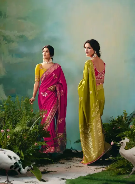 Premium Wedding Saree Design 2025