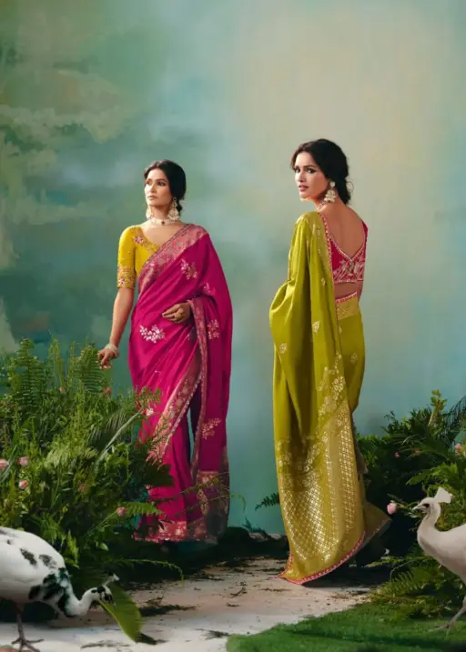 Premium Wedding Saree Design 2025