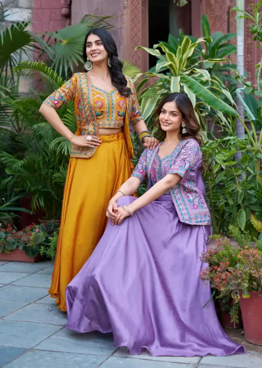 Sangeet Special Lehenga Choli with Koti