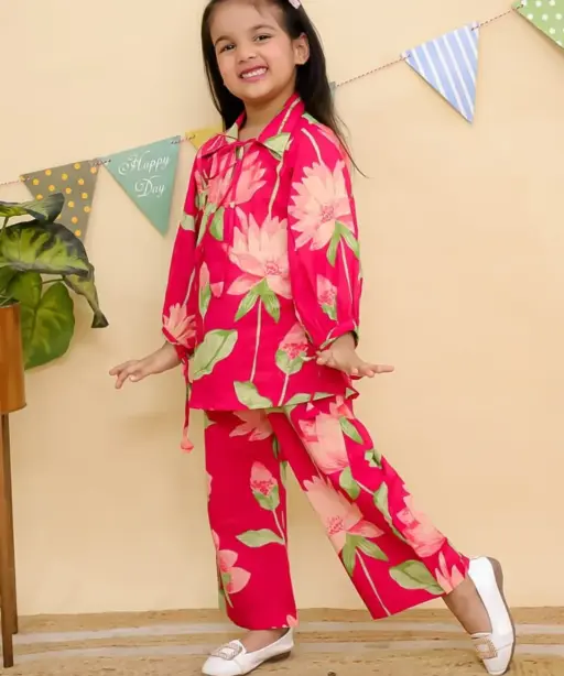 Small Girls Printed Co ords Sets