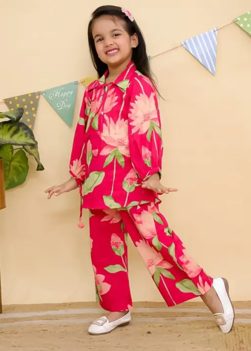 Small Girls Printed Co ords Sets