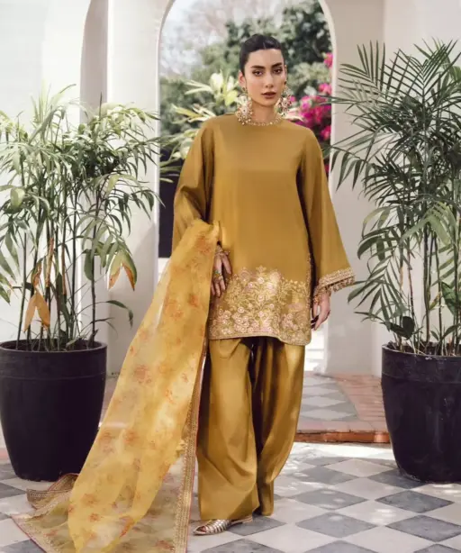 Trending Pakistani Suit Farsi Salwar