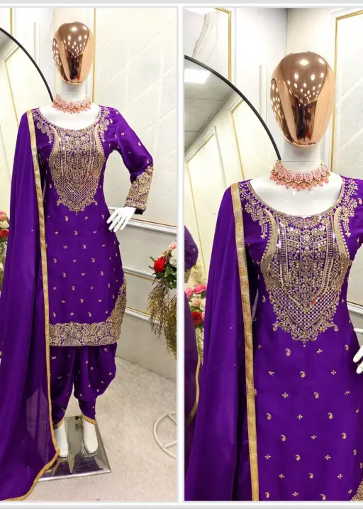 Wedding Season Patiala Salwar Suit