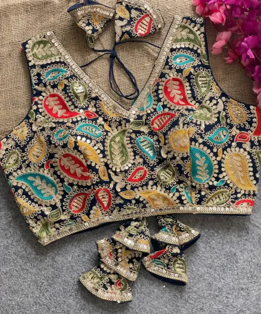 Wedding Special Kashmiri Work Blouse