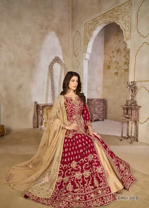 Wedding Special Slit Cut Anarkali Suit