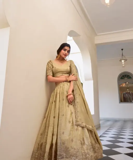 Wedding Wear Designer Silk Lehenga Choli 2025