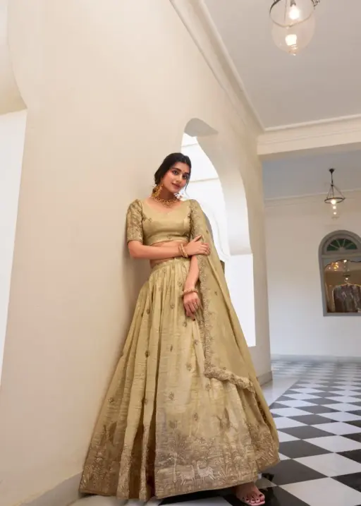 Wedding Wear Designer Silk Lehenga Choli 2025
